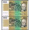 Image 1 : Australia, QEII, Fifty Dollars, Fraser/Evans (R.515), 1993, gEF-aUnc