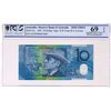 Image 1 : Australia, QEII, Ten Dollars, Fraser/Evans, 1993, Type IV Specimen, AA 93 000000 - PCGS 69 OPQ