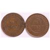 Image 1 : Australia, KGV, Penny, 1920, Double Dot, Fine-gFine