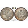 Image 1 : Australia, KGV, Florin, 1928, PCGS MS64