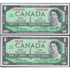 Image 2 : Canada, QEII, One Dollar, Accumulation, 1967-73 (P.74b (2), 85a), gEF-aUnc