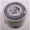 Image 1 : Great Britain, Victorian, Cherry Tooth Paste Porcelain Container, c.1880's