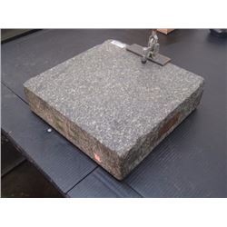 Finn 12" x 12" x 3" Granite Plate, No P/N