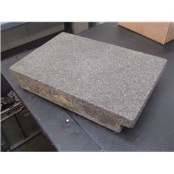 Rahn 18" x 12" x 3" Granite Plate, S/N: G-10892