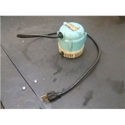 Little Giant Submersible Pump, M/N: 1-AA
