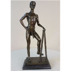 Nude Male Statue Man Sculpture Gay Art Bronze Statues