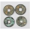 Image 2 : 4 Assorted China Song 1 Cash Bronze Coin