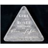 Image 2 : Rare 1975 Triangular Fine Silver Art Bar