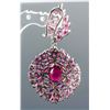 Image 2 : Ruby Large Fancy Shape Drop Earrings CRV$2150