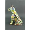 Image 3 : Chinese Cloisonne Seating Dog 17/18 C.