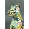 Image 5 : Chinese Cloisonne Seating Dog 17/18 C.