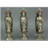 Image 1 : Set of Three Chinese Silver Guanyin Figures