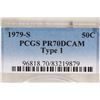 Image 3 : 1979-S TYPE I KENNEDY HALF DOLLAR PCGS PR70 DCAM