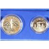 Image 2 : 1986 STATUE OF LIBERTY 2 COIN PROOF SET