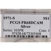 Image 3 : 1971-S IKE SILVER DOLLAR PCGS PR68 DCAM