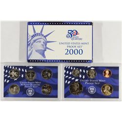 2000 US PROOF SET (WITH BOX)