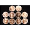 Image 2 : 10-1 OUNCE COPPER ROUND ZOMBUCKS