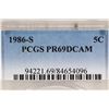 Image 3 : 1986-S JEFFERSON NICKEL PCGS PR69 DCAM