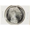 Image 1 : 1 TROY OZ .999 FINE SILVER PROOF ROUND INDIAN