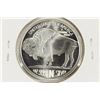 Image 2 : 1 TROY OZ .999 FINE SILVER PROOF ROUND INDIAN