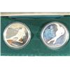 Image 1 : 1985 CANADA $20 SILVER PROOF 2 COIN SET XV WINTER