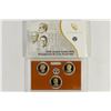 Image 2 : 2016 US PRESIDENTIAL DOLLAR PROOF SET WITH BOX