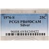 Image 3 : 1976-S WASHINGTON SILVER QUARTER PCGS PR69 DCAM