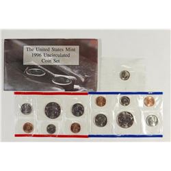 1996 US MINT SET (UNC) P/D (WITH ENVELOPE)