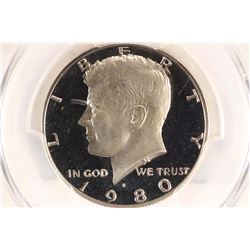 1980-S KENNEDY HALF DOLLAR PCGS PR69 DCAM