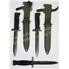 Image 1 : 3 Bayonets 2 Danish M62/M5A1 garand, 1 marked crown over HMAK, 1 unmarked, both fine condition w/ sc
