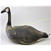 Image 1 : Early canvas goose decoy, unmarked 20" long, shows good overall condition, little damage to bottom. 