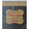 Image 3 : Early Seagram's Gin advertisement 34” X 19”, depicts the race of the Natchez and the Robert E. Lee.