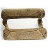 Image 2 : Early Plains Indian rawhide wrapped saddle, sinew sewn, 12" tall X 18", shows good condition.  Est. 