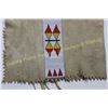 Image 2 : Contemporary Plains Indian leggings with beaded strips in geometric patterns down both legs, nicely 