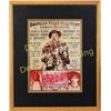 Image 1 : Shadow box framed reprint Buffalo Bill Cody's Wild West Show poster, frame size 18"X22".  Est. 50-10