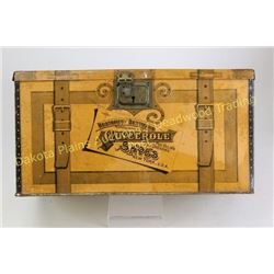 Glycerole tin and cocoa wooden crate great Restorff and Bettmawn Glycerole for shoes tin litho box, 