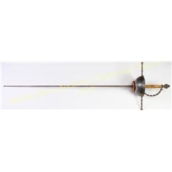 Antique fencing sword good condition.  Est. 50-100
