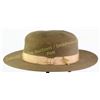 Image 1 : Turn of the century Stetson hat flat brim, these hats were referred to as "Boss of the Plains", this