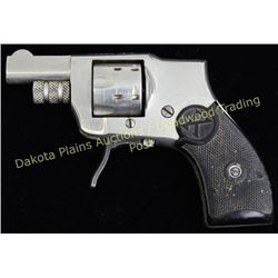 Kobe model 1910 .22 cal NVSN baby hammerless folding trigger revolver nickel finish 1 1/2" barrel an