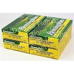 Four full boxes Remington .280 ammunition. Est. 50-100