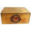 Image 2 : Arm & Hammer wooden crate 19.5"X15.5"X8", box shows nice paper label, stamped graphics on three side