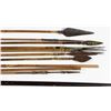 Image 1 : Philippine long bow and 10 arrows bow 6', arrows range from 36"-56", 8 arrows have various metal tip
