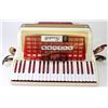 Image 1 : Vintage Italian Scandalli Rosann Accordion 16" keyboard, 1950's-1960's, one owner, in perfect condit