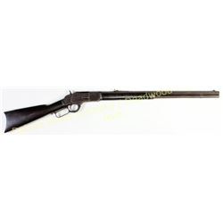 Winchester 1873 .38 cal SN 450905B Lever action rifle w/ standard 24" octagon barrel, walnut stock, 