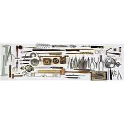 Large lot of watchmakers tools Est. 100-200
