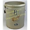 Image 1 : Redwing 8 gallon crock with 1913 patented date, good condition, handles in tact, showing NO cracks. 