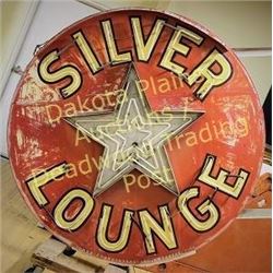 Doublesided outdoor neon sign from the Silver Star Bar and Lounge, Lead, S.D. built about 1964 by No