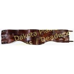 FA meaned leather bronc belt stamped in 4 places along with initials HAM, 33” long, all border stamp