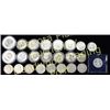 Image 1 : Collection of 25 half dollars including commemorative and mixed dates.  Est. 150-300