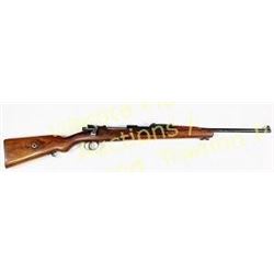 Mauser Gew 98 8mm SN 1698, sporterized rifle with shortened 22" barrel, excellent action, nice bore.